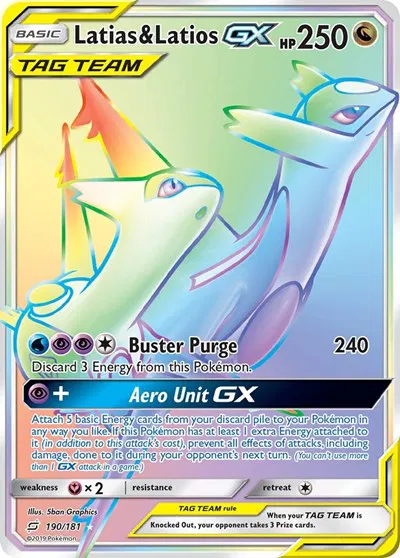 Latias & Latios GX (Secret) 
