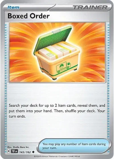 Boxed Order 