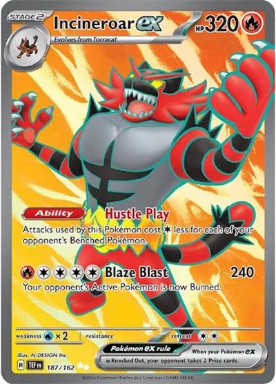 Incineroar ex  