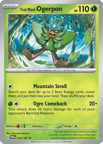 Teal Mask Ogerpon 