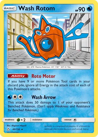 Wash Rotom 