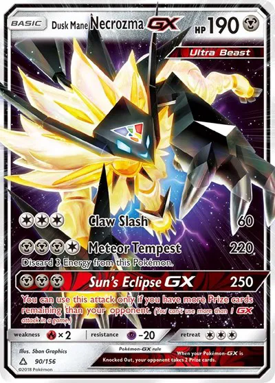 Dusk Mane Necrozma GX 