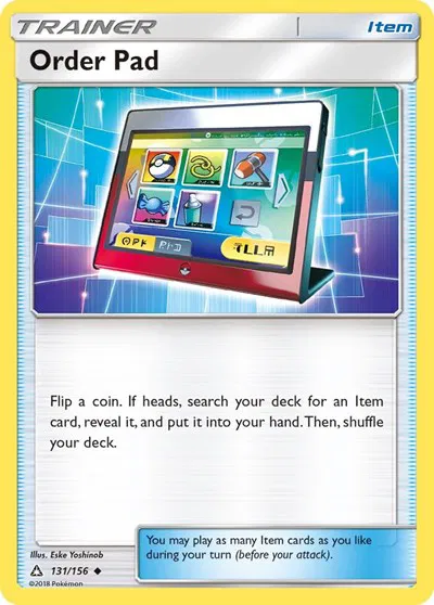 Order Pad 