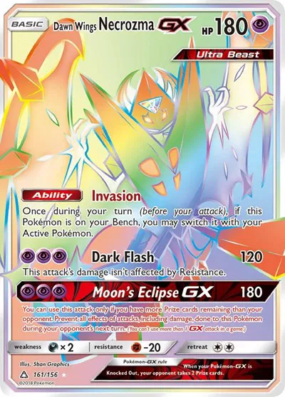 Dawn Wings Necrozma GX (Secret Rare) 