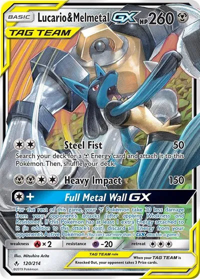 Lucario & Melmetal GX 