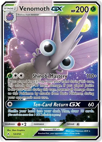 Venomoth GX 