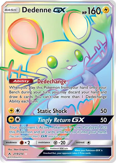 Dedenne GX (Secret) 