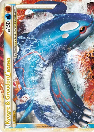 Kyogre & Groudon Legend (Top) 
