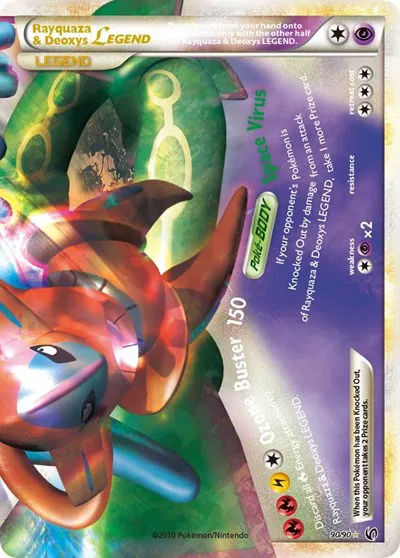 Rayquaza & Deoxys Legend (Bottom) 