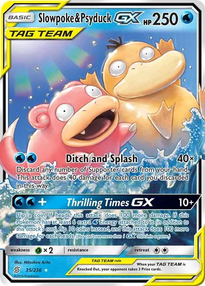 Slowpoke & Psyduck GX 