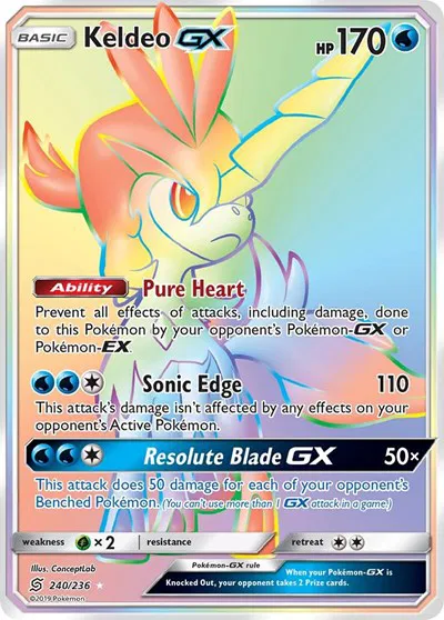 Keldeo GX (Secret) 