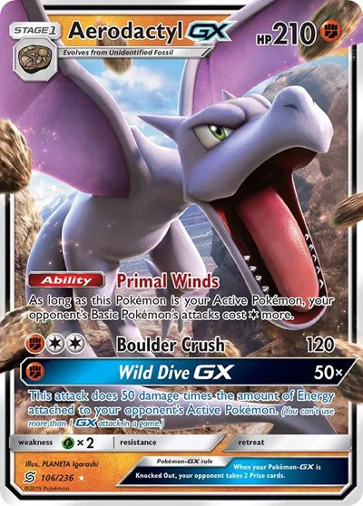 Aerodactyl GX 