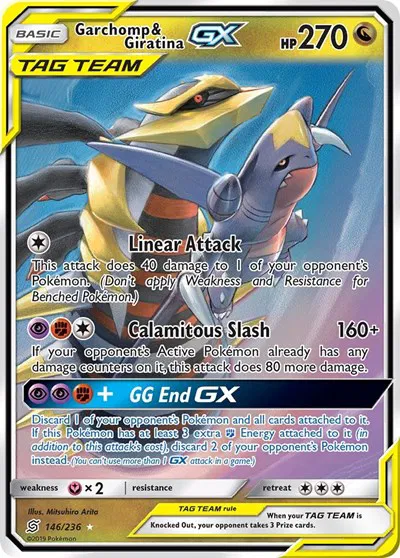 Garchomp & Giratina GX 