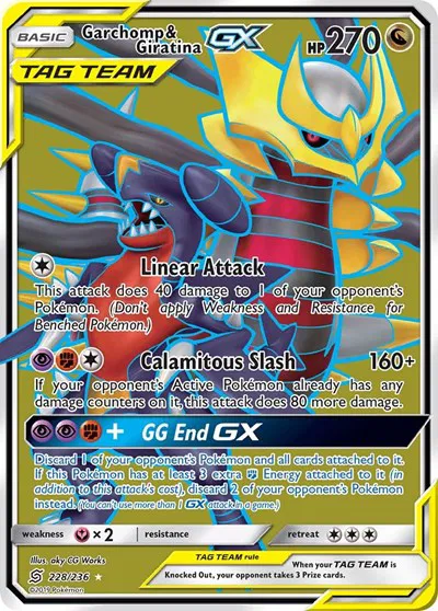 Garchomp & Giratina GX (Full Art) 