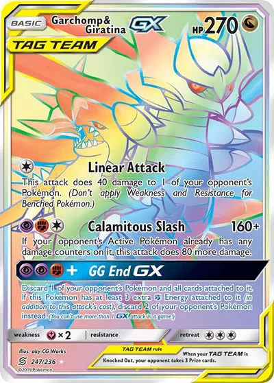 Garchomp & Giratina GX (Secret) 