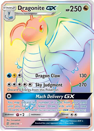 Dragonite GX (Secret) 