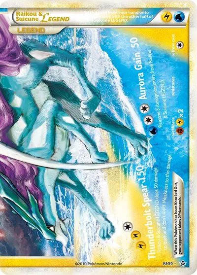 Raikou & Suicune Legend (Bottom) 