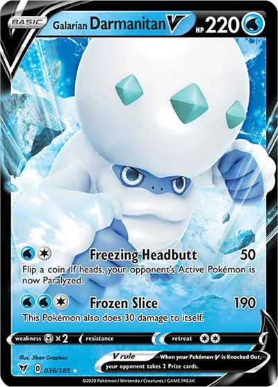 Galarian Darmanitan V 