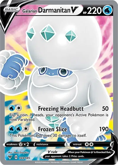 Galarian Darmanitan V (Full Art) 