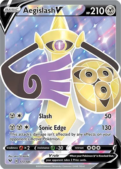Aegislash V (Full Art) 