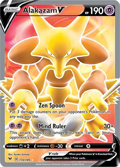 Alakazam V (Full Art) 