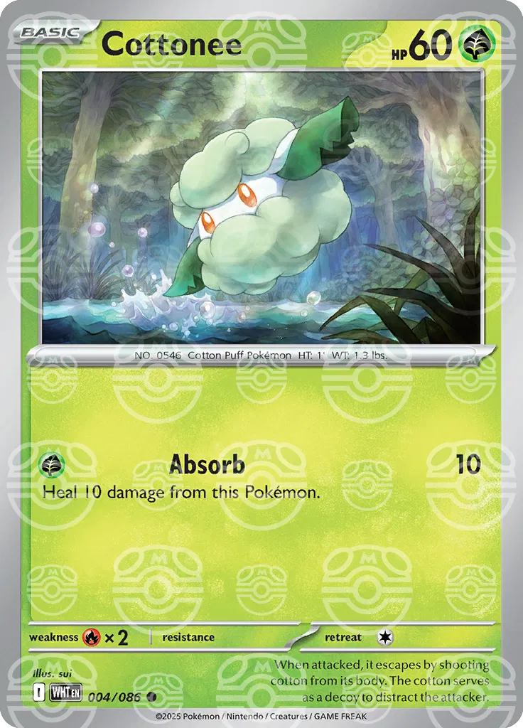 Cottonee (Master Ball Pattern) 