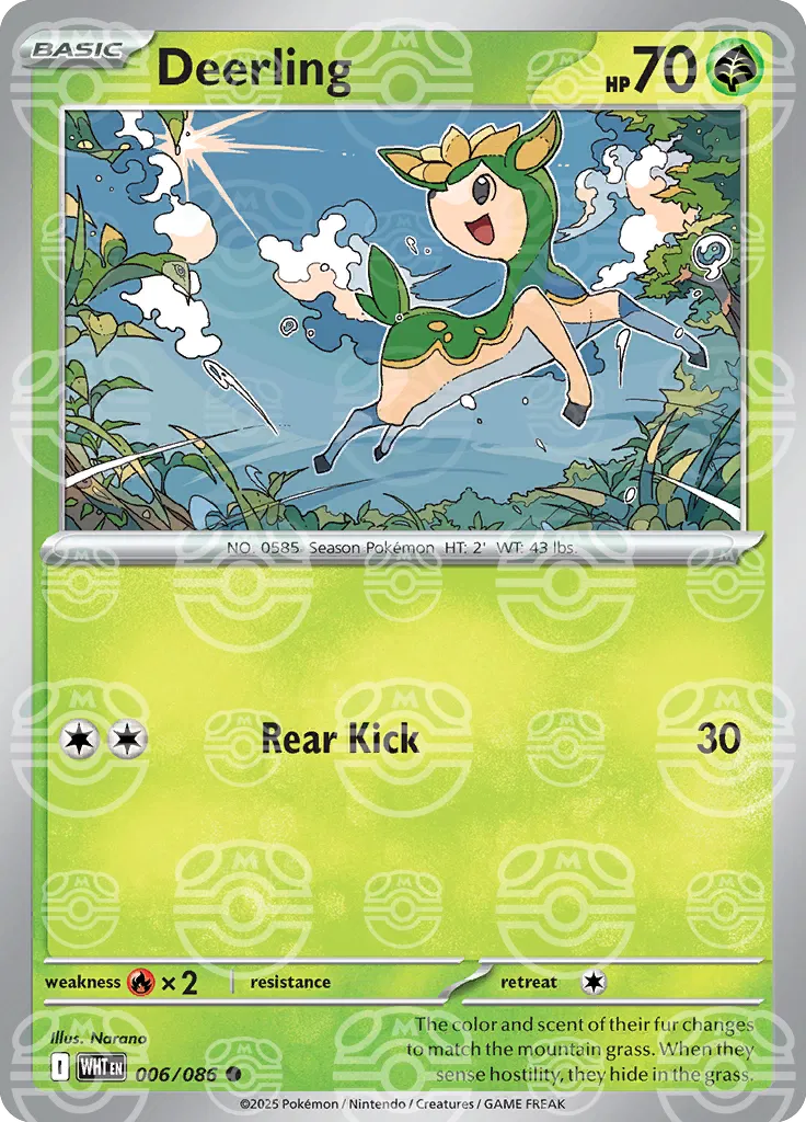 Deerling (Master Ball Pattern) 