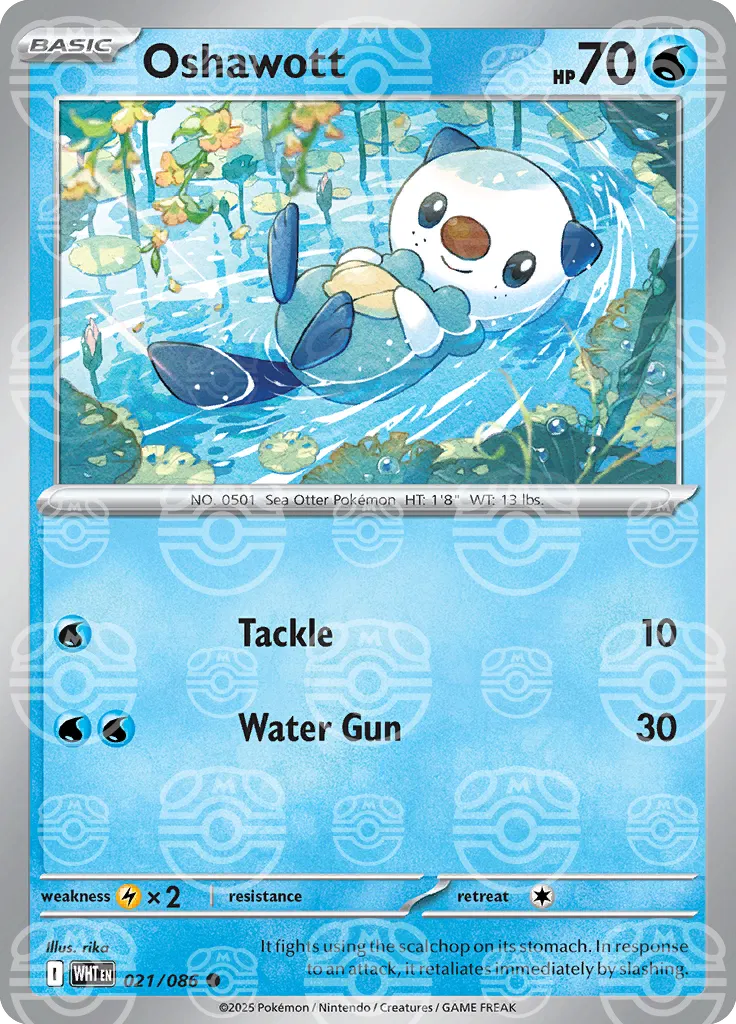 Oshawott (Master Ball Pattern) 