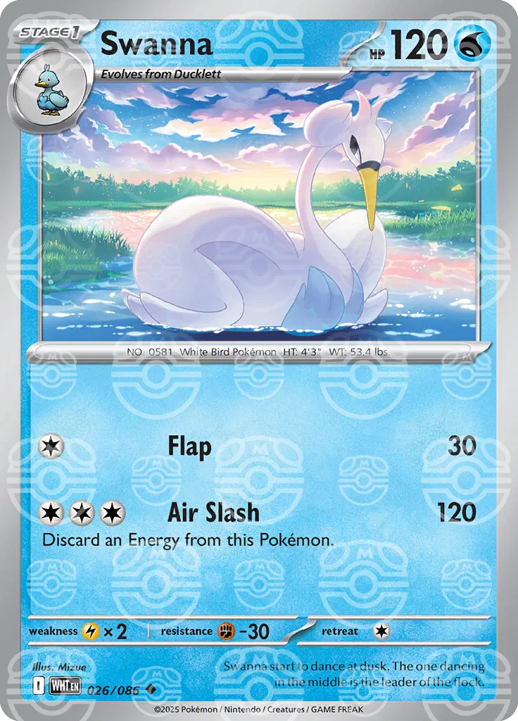 Swanna (Master Ball Pattern) 