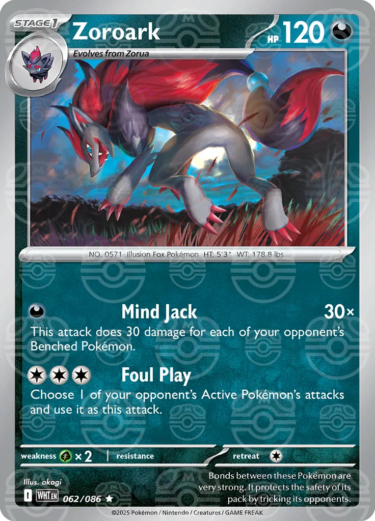 Zoroark (Master Ball Pattern) 