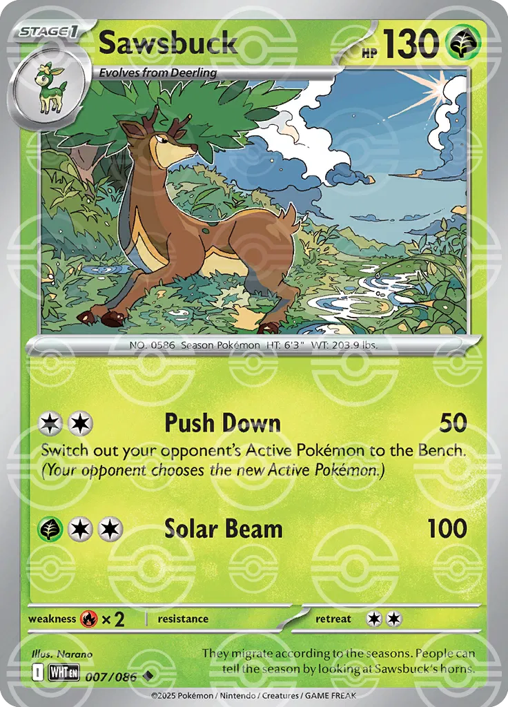 Sawsbuck (Poke Ball Pattern) 