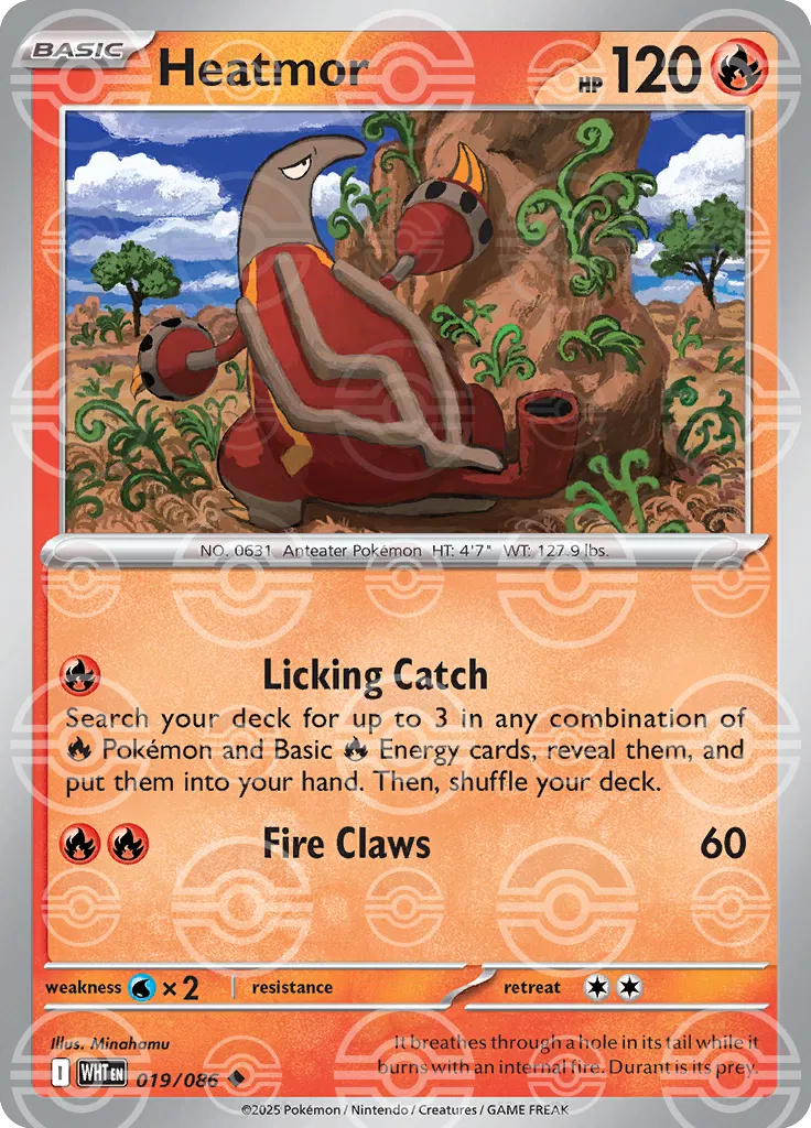Heatmor (Poke Ball Pattern) 