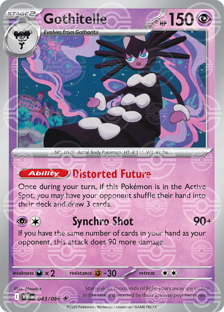 Gothitelle (Poke Ball Pattern) 