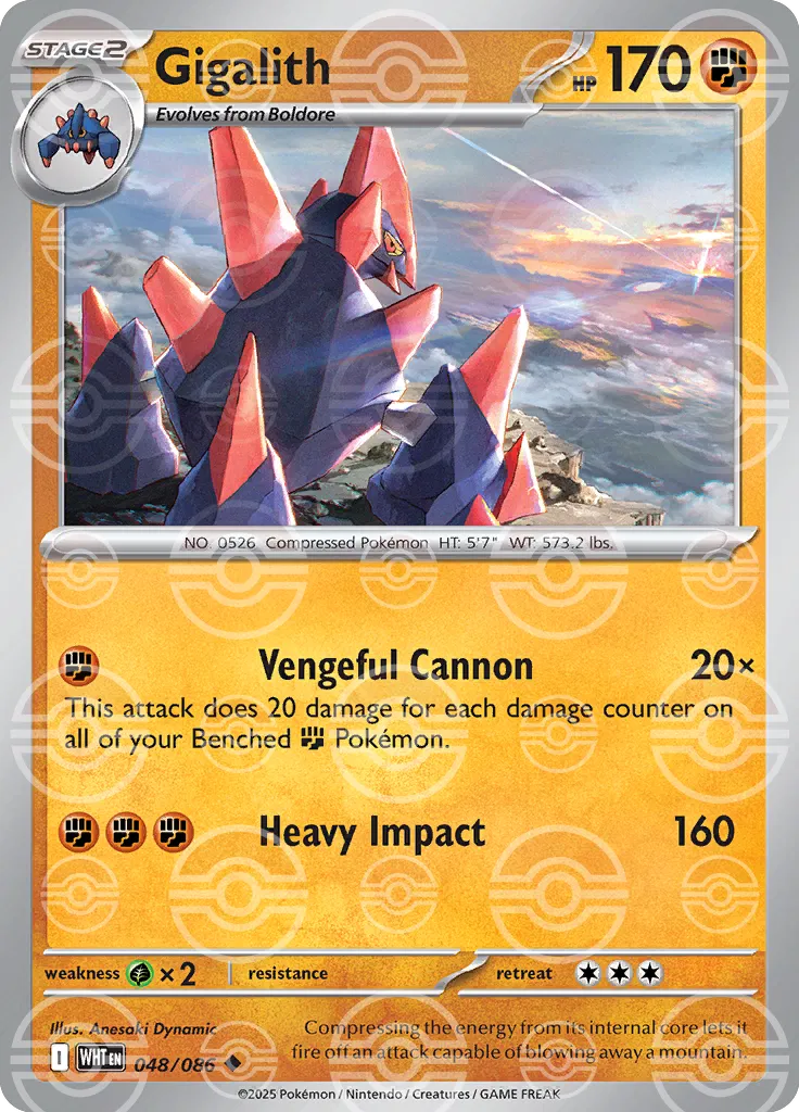 Gigalith (Poke Ball Pattern) 