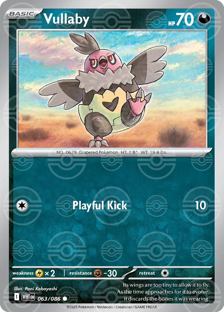 Vullaby (Poke Ball Pattern) 