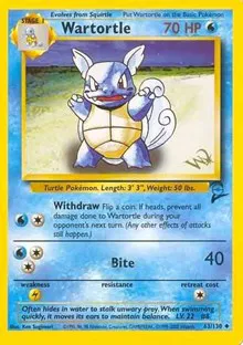 Wartortle [W Stamped] 