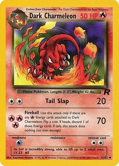 Dark Charmeleon [W Stamped] 