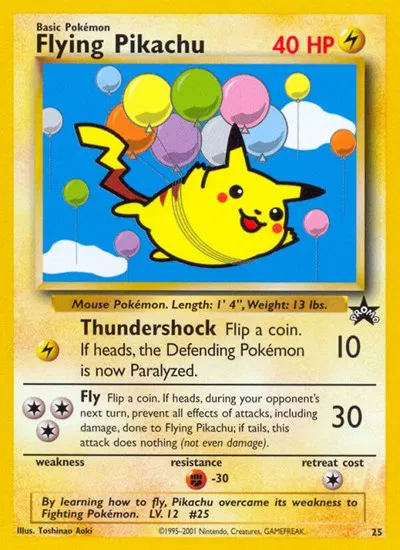 Flying Pikachu 