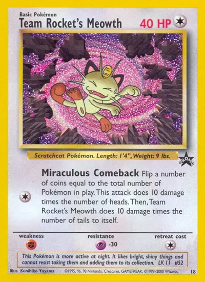 Team Rocket's Meowth 