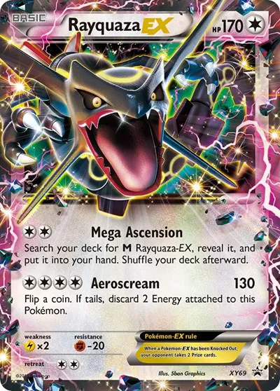 Rayquaza EX (Shiny) 