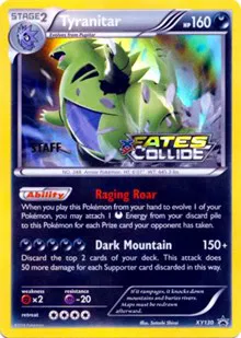Tyranitar (Staff Prerelease) 