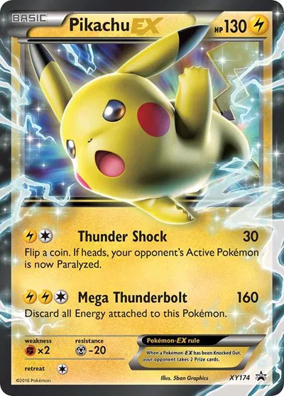 Pikachu EX  