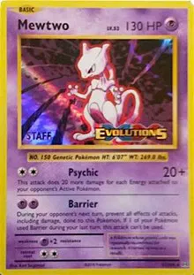 Mewtwo (Staff Prerelease) 