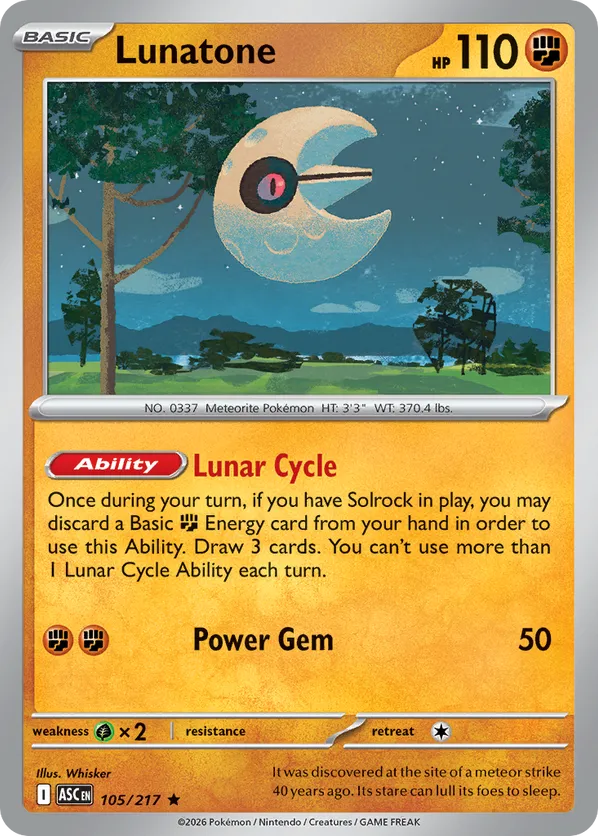 Lunatone (Energy Symbol Pattern) 