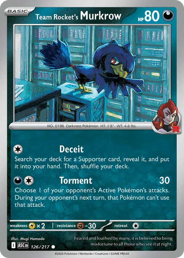 Team Rocket's Murkrow (Team Rocket) 