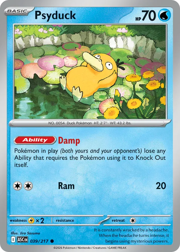 Psyduck (Energy Symbol Pattern) 