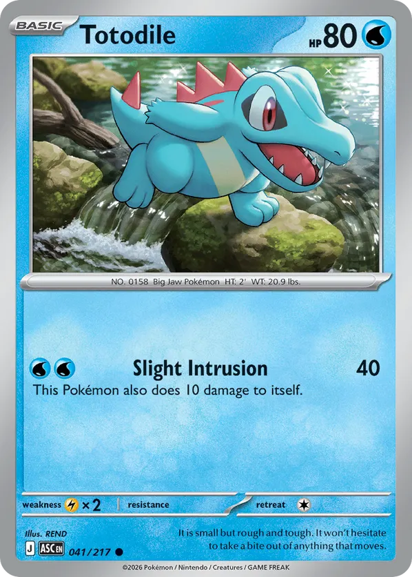 Totodile (Energy Symbol Pattern) 