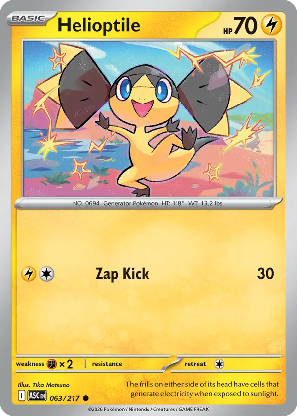 Helioptile (Quick Ball) 