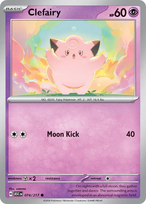 Clefairy (Energy Symbol Pattern) 