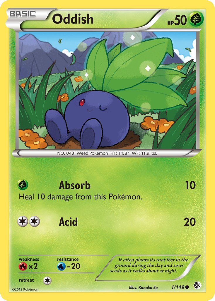 Oddish from Boundaries Crossed